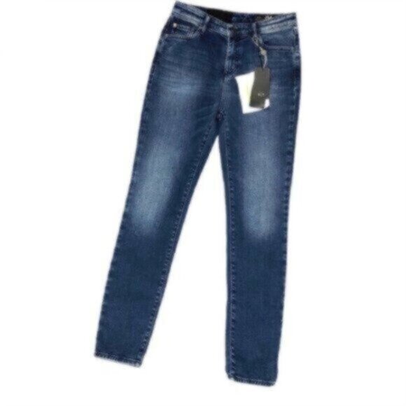 NWT Armani Exchange High Rise Classic Business Casual Everyday Skinny Jeans 29R - Picture 2 of 10